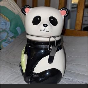 Boston Warehouse Panda Hinged Jar